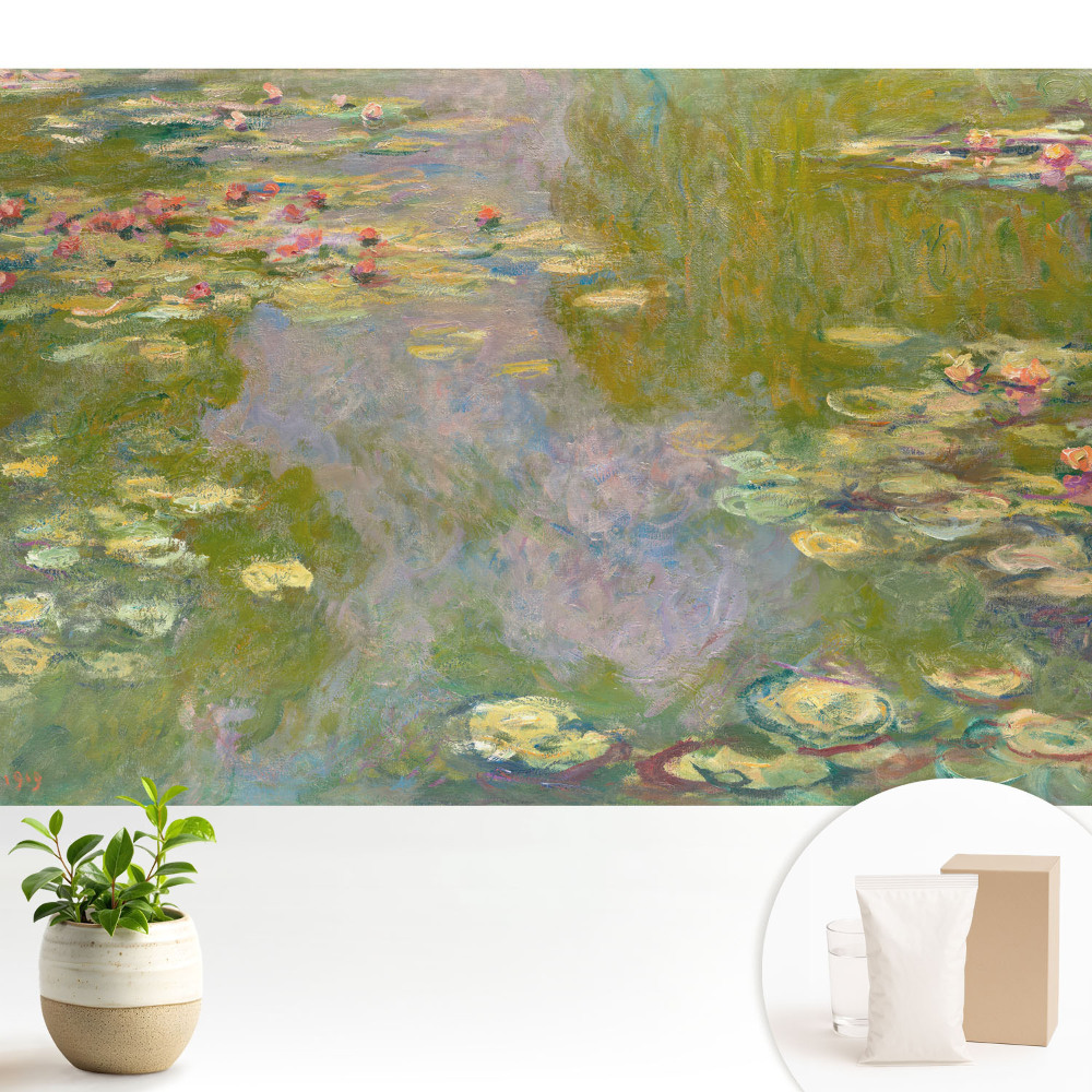 Tapeta Romantické lekno s ľaliami