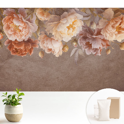 Luxusná tapeta s romantickým kvetinovým klasickým motívom