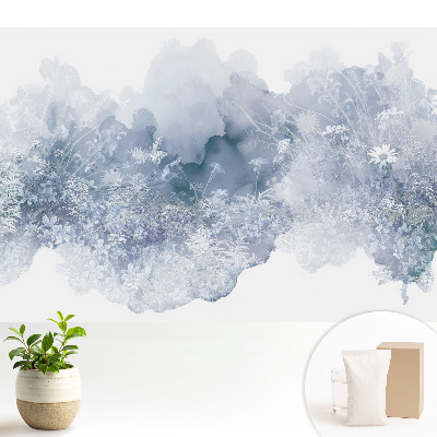 Luxusná tapeta Kvety v pastelových farbách