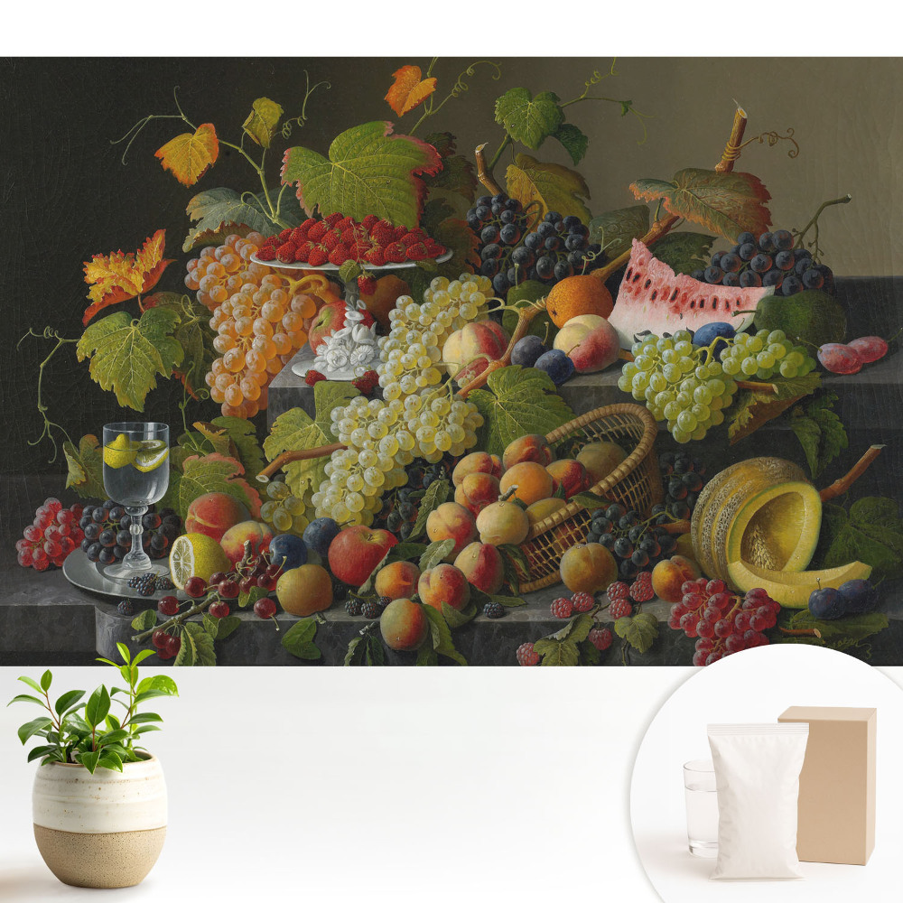 Tapeta na stenu Zátišie s ovocím, elegancia, harmónia