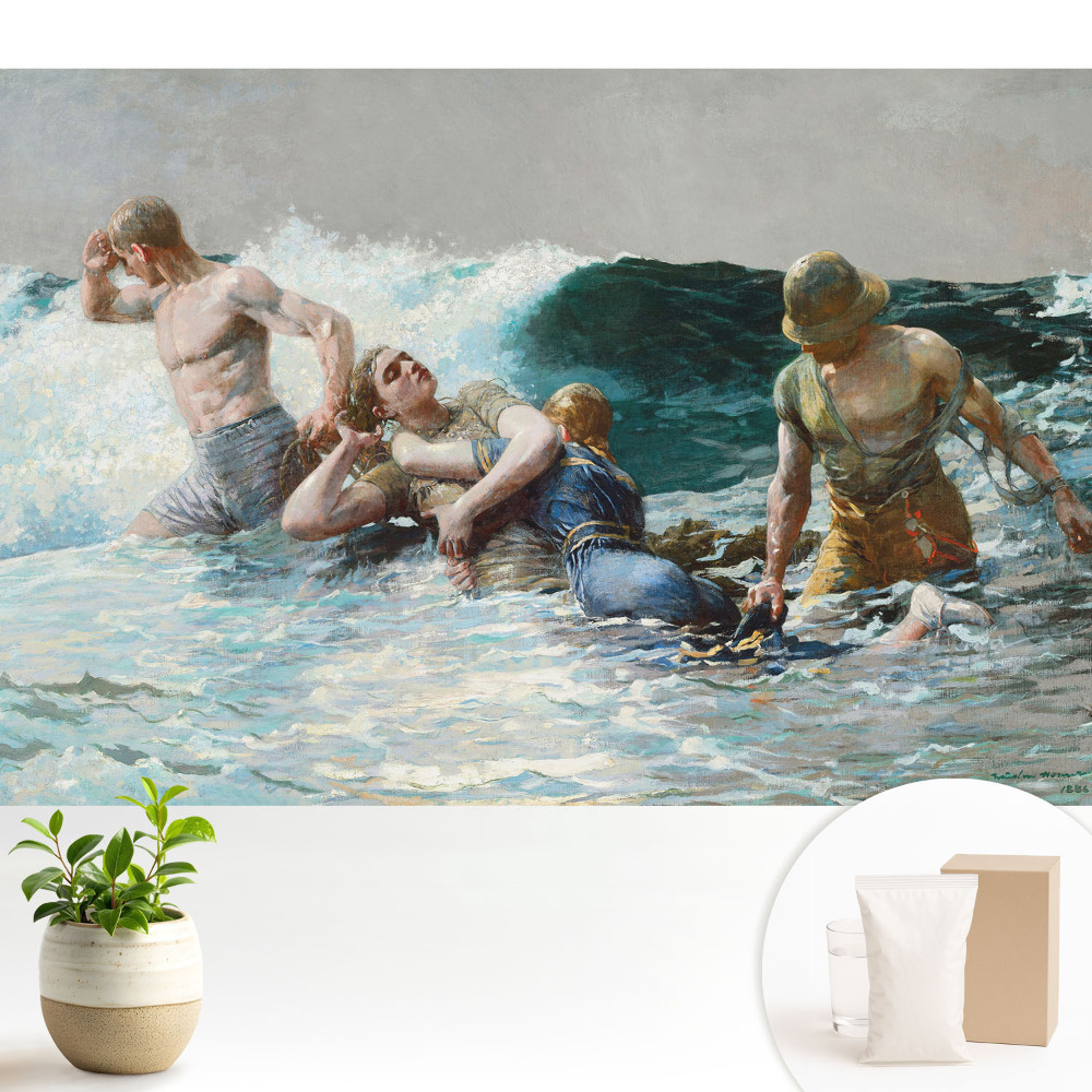 Tapeta na stenu Dramatický boj proti morským vlnám