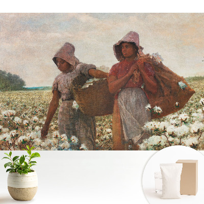 Luxusná tapeta Rustikálne bavlníkové pole