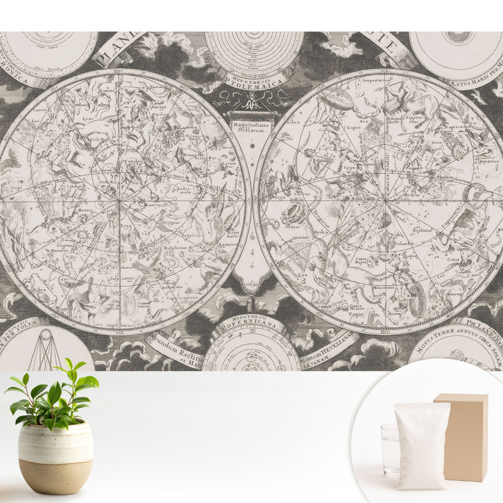 Luxusná tapeta Historická retro kartografia súhvezdí