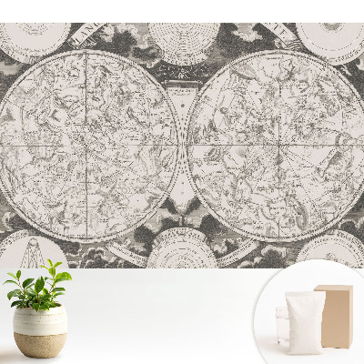 Luxusná tapeta Historická retro kartografia súhvezdí