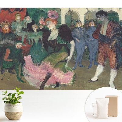 Tapeta Farebná retro lopta