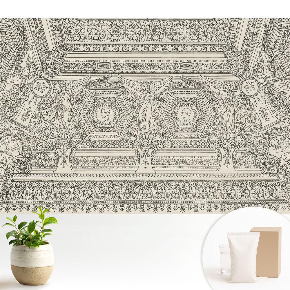 Tapeta na stenu Klasická ozdoba plná detailov