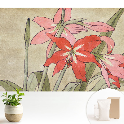 Tapeta na stenu Retro kvetinová kompozícia harmonická príroda