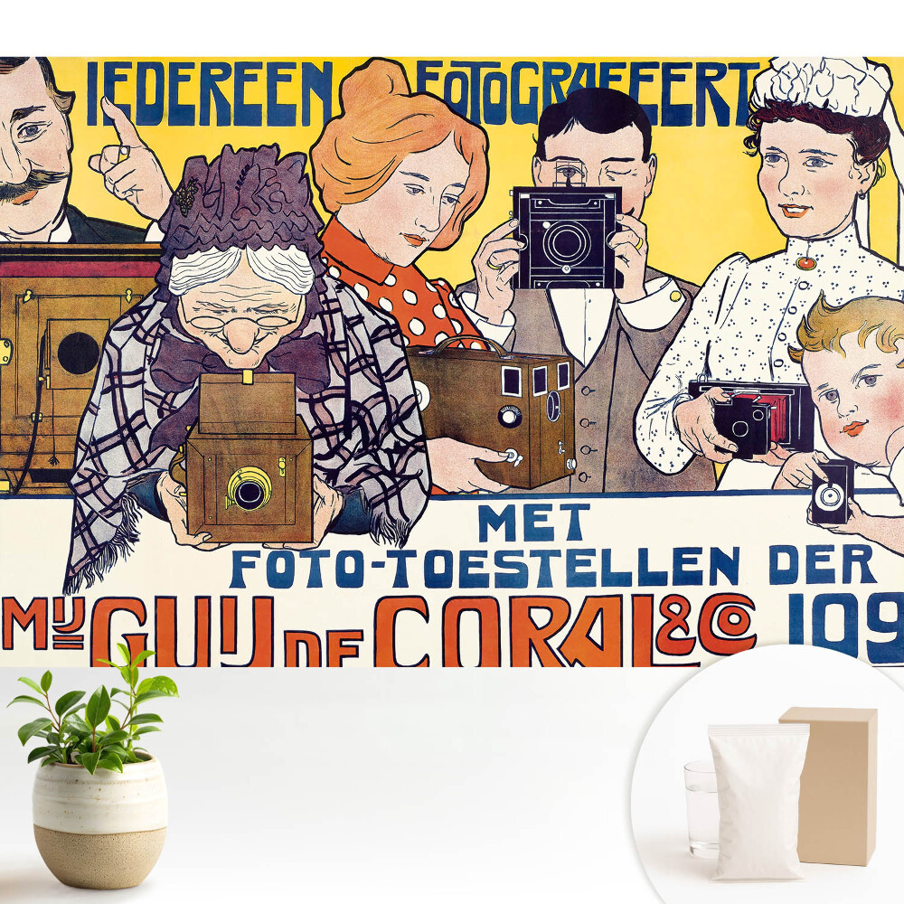 Luxusná tapeta Reklama na retro fotoaparát