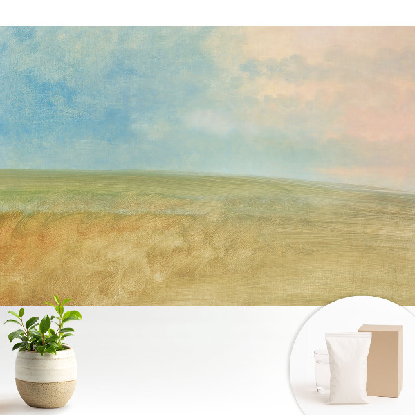 Tapeta na stenu Pastelová krajina v abstraktnom štýle