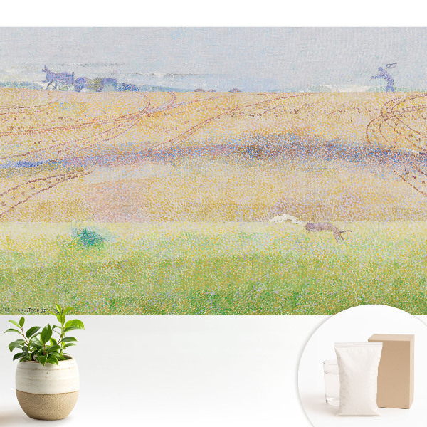 Tapeta na stenu Krajina v pastelových farbách plná života