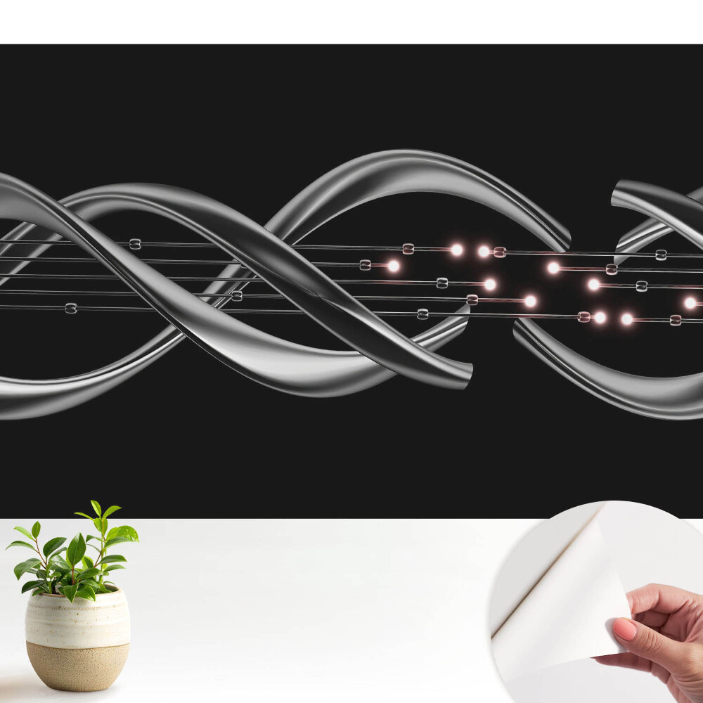 Tapeta Futuristická elegancia v harmonickej kompozícii