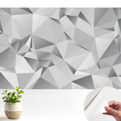 Tapeta s geometrickými tvarmi v motíve vyjadrujúcom harmóniu a symetriu