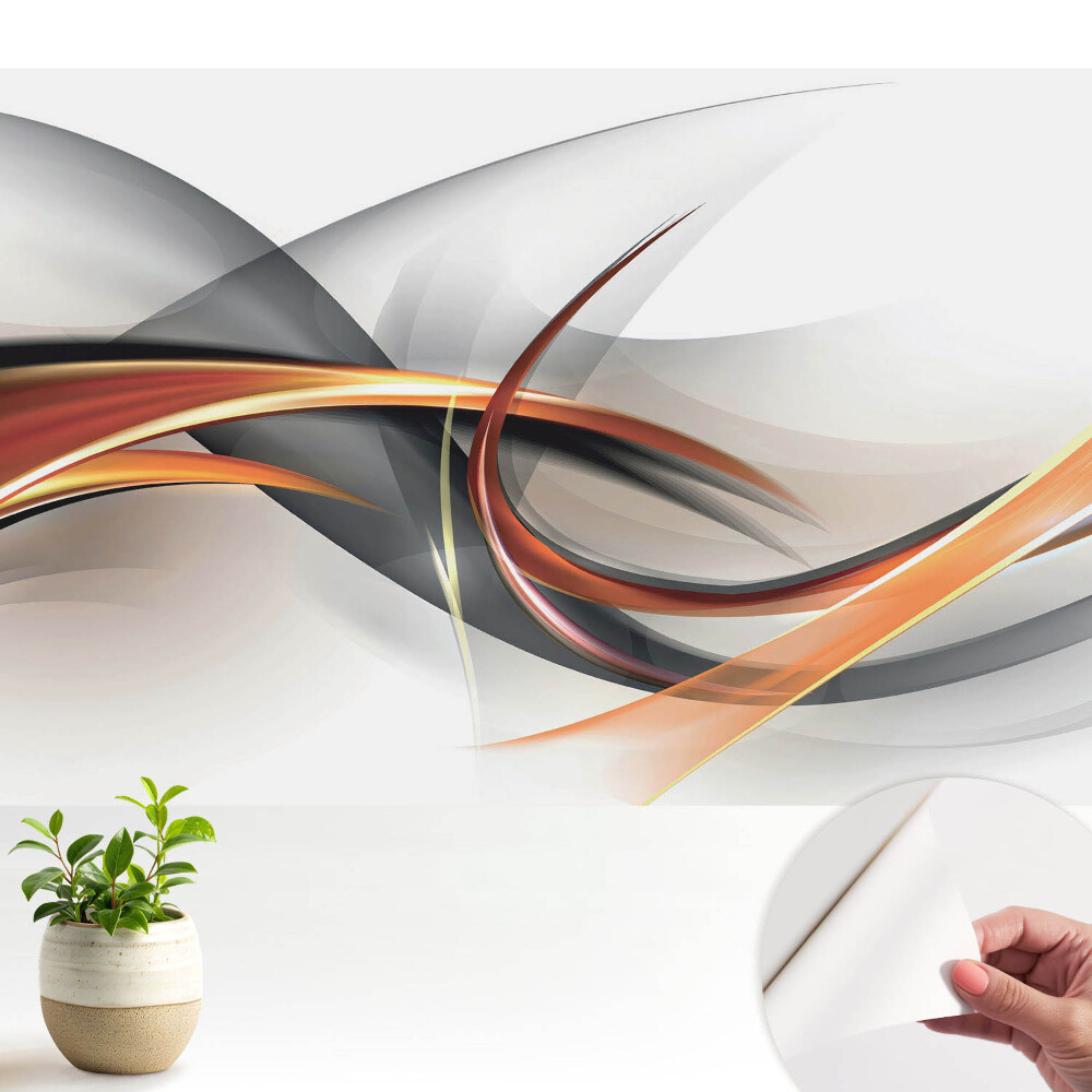 Tapety na stenu samolepiace Energická abstrakcia moderných tvarov