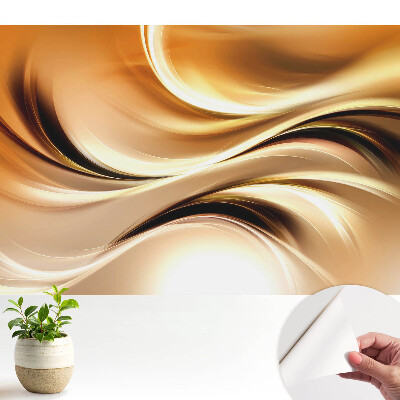 Luxusná tapeta Dynamická abstrakcia plná teplých tónov