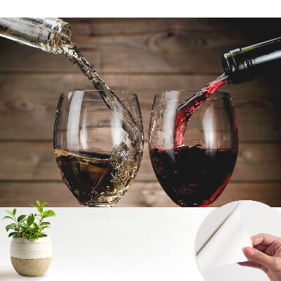 Tapety na stenu samolepiace Víno v pohároch, klasický štýl