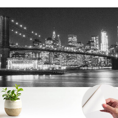Tapety na stenu samolepiace Mesto v noci, úchvatná panoráma