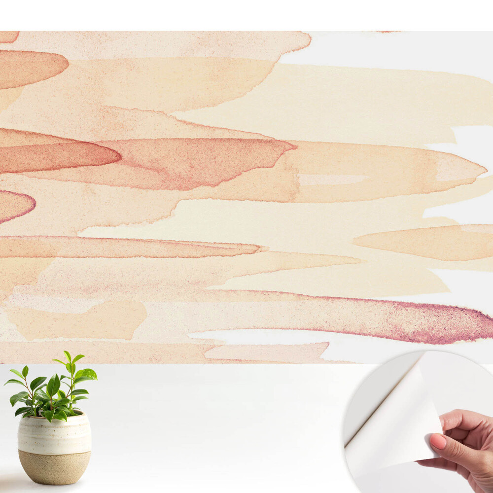 Luxusná tapeta Pastelová abstrakcia vyžarujúca pokoj