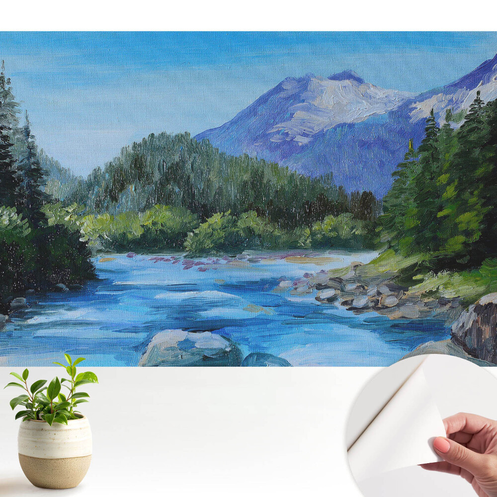 Tapeta Krajina s horami