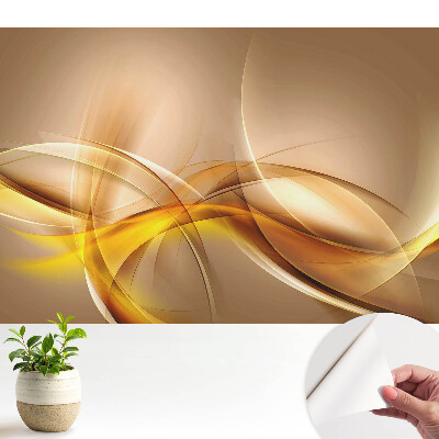 Tapeta do obývačky Jemné krivky abstraktného vzoru