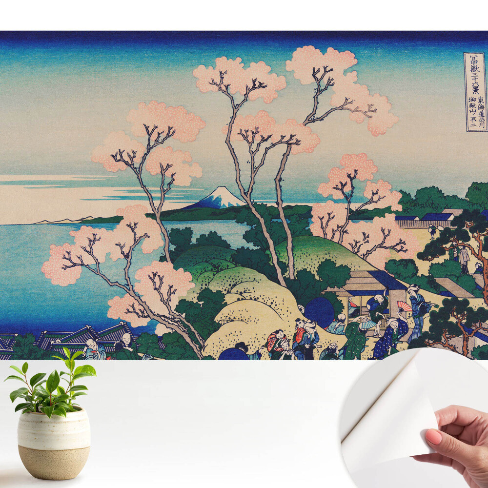 Tapeta na stenu samolepiaca s japonským jarným motívom