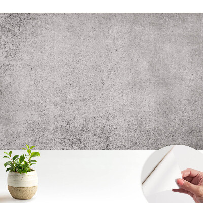 Tapeta na stenu samolepiaca s motívom betónového povrchu a minimalistickými detailmi