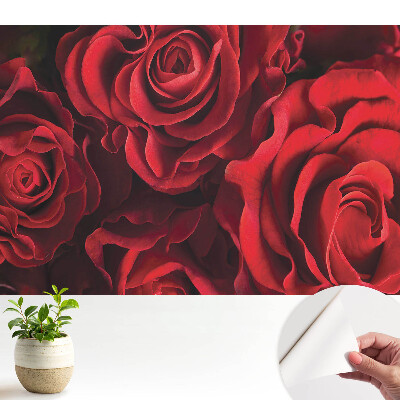 Luxusná tapeta Harmonicky elegantné červené ruže