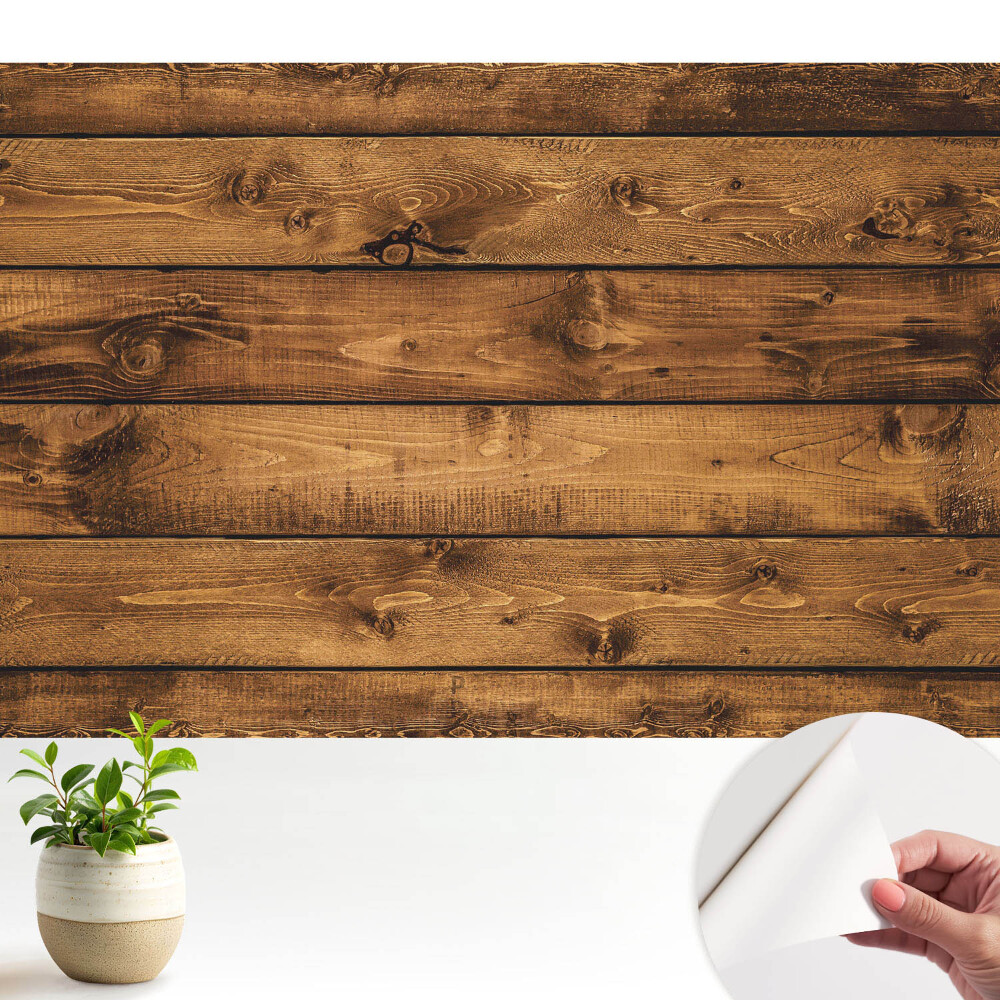 Tapeta Rustikálne drevené dosky v harmónii