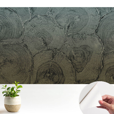 Luxusná tapeta Klasický vzor so sivým drevom