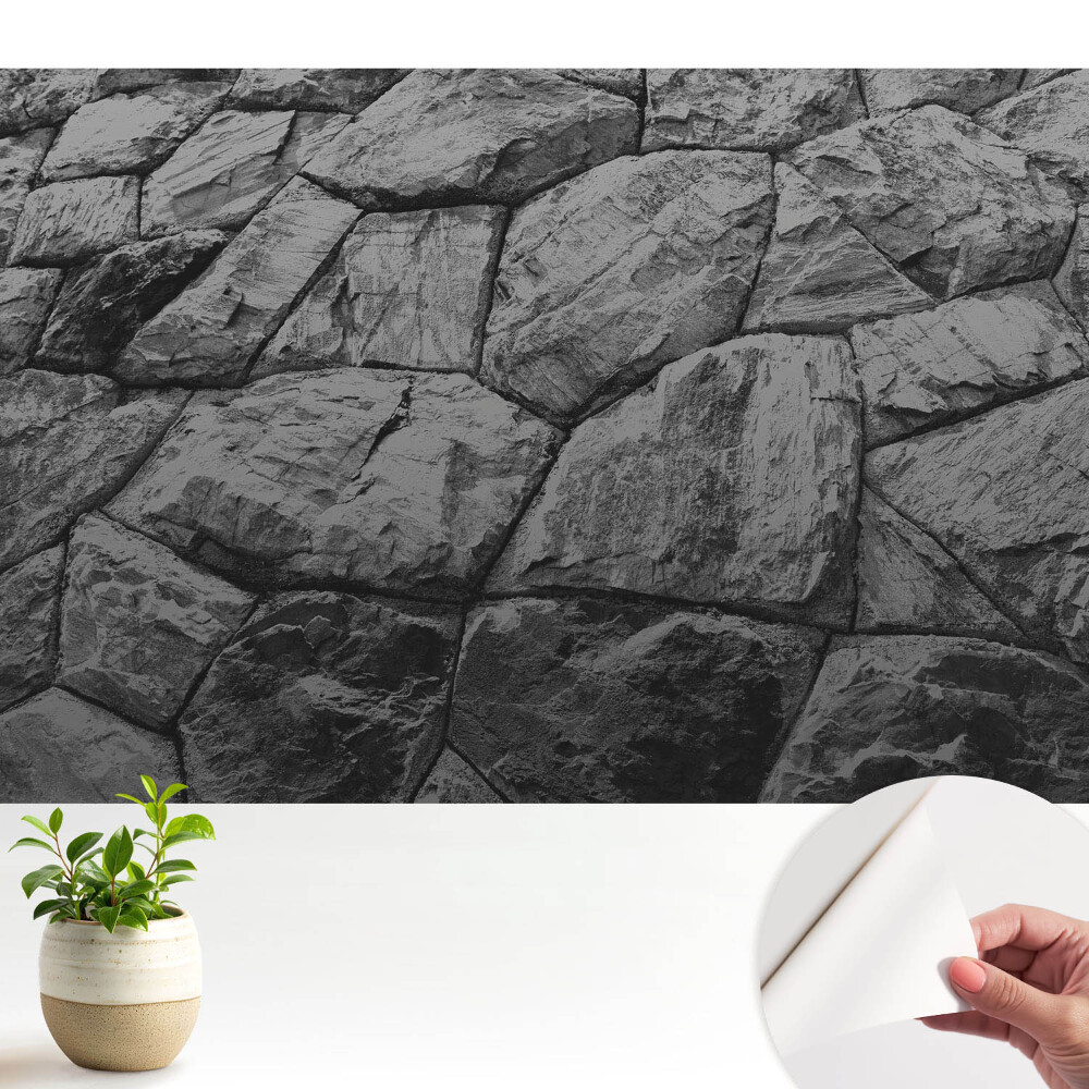 Tapeta do obývačky Prírodné zloženie kamennej štruktúry