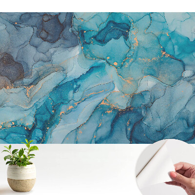 Tapeta Abstraktné víry odtieňov modrej