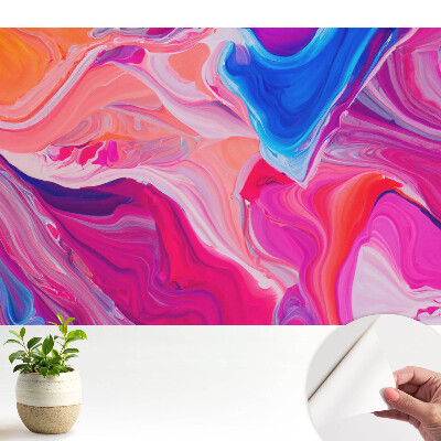 Tapety na stenu samolepiace Farebná abstrakcia pohybu
