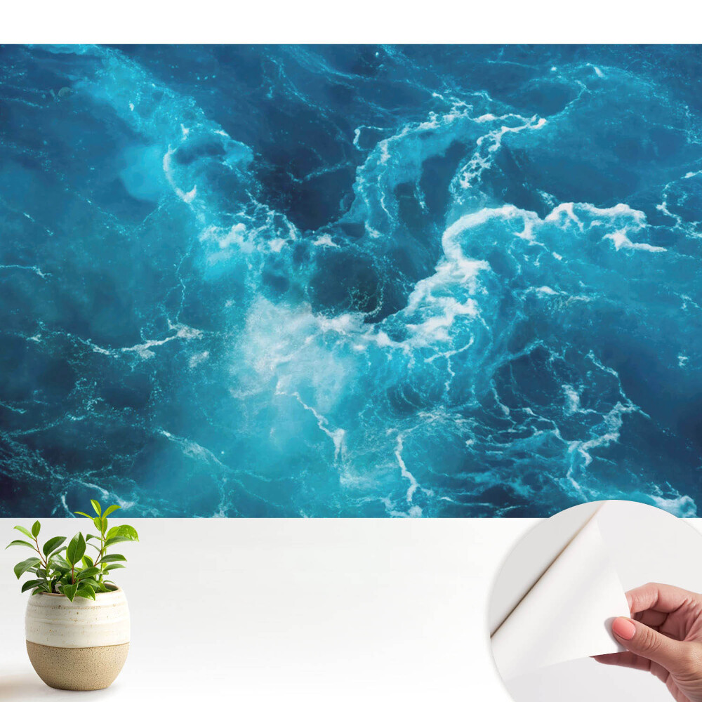 Luxusná tapeta Morské turbulencie plné energie