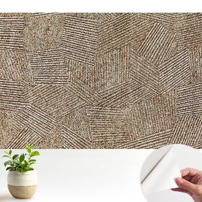 Tapeta do obývačky s geometrickým vzorom a harmonickými čiarami