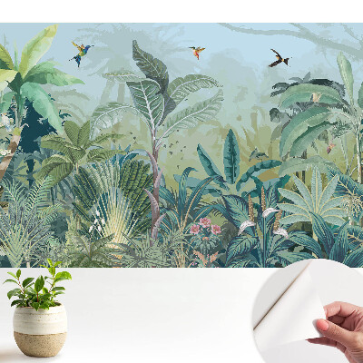 Tapeta do obývačky Exotická džungľa plná zelene