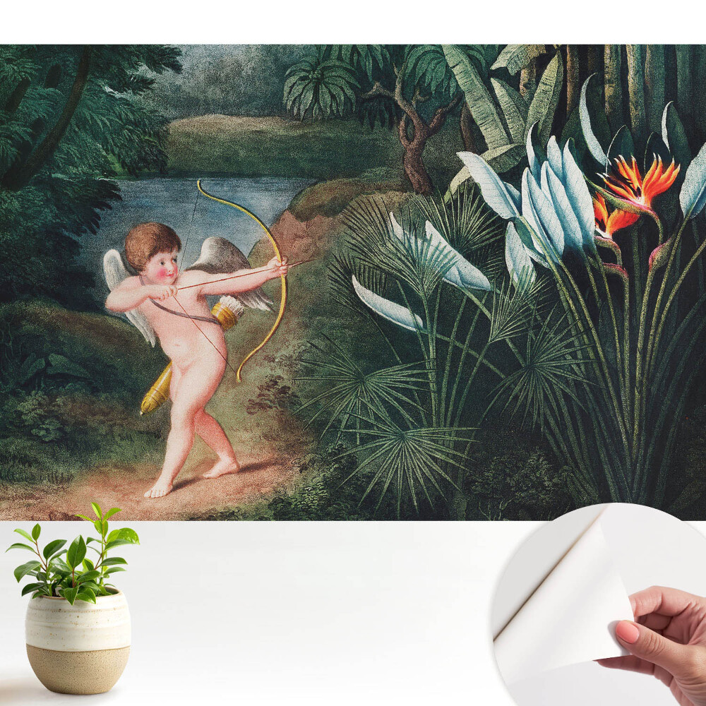 Tapeta Amor v čarovnej krajine