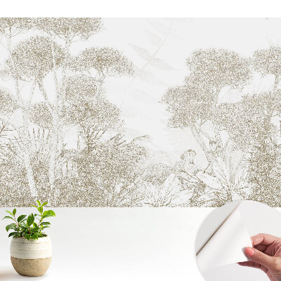 Tapety na stenu samolepiace Exotická džungľová krajina