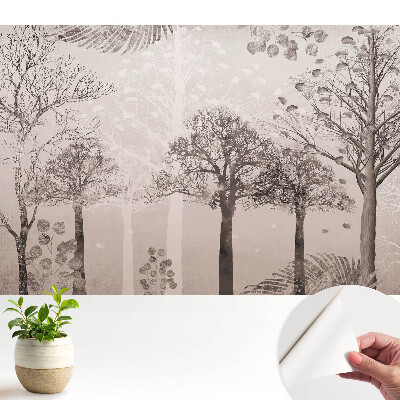 Luxusná tapeta Upokojujúca lesná krajina