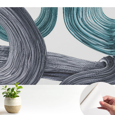 Luxusná tapeta s abstraktnou kompozíciou priestorových čiar