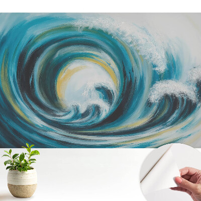 Tapeta Dynamická vlnová abstrakcia