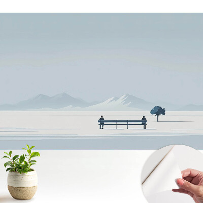 Tapeta Pokoj na lavičke pod stromom