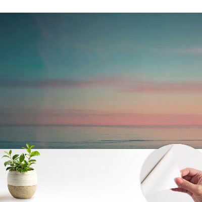 Tapeta do obývačky s pastelovou horizontálnou krajinou