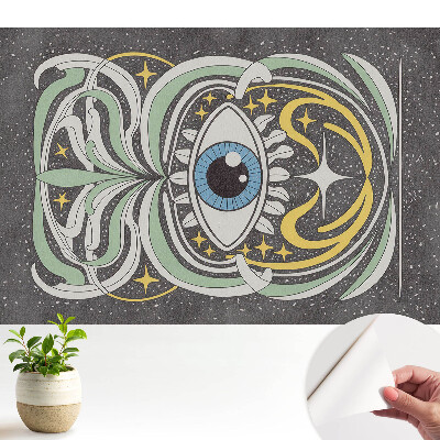 Tapeta so symbolickou abstrakciou plnou harmónie