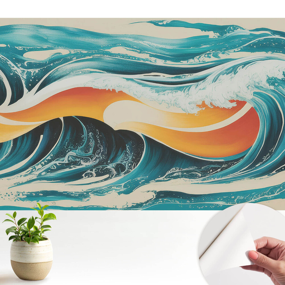 Luxusná tapeta Abstraktný oceán energie
