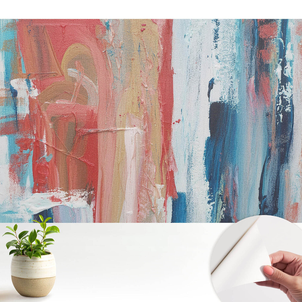 Tapety na stenu samolepiace Abstraktné vyjadrenie farieb