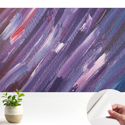 Luxusná tapeta Abstraktné pruhy fialovej a modrej