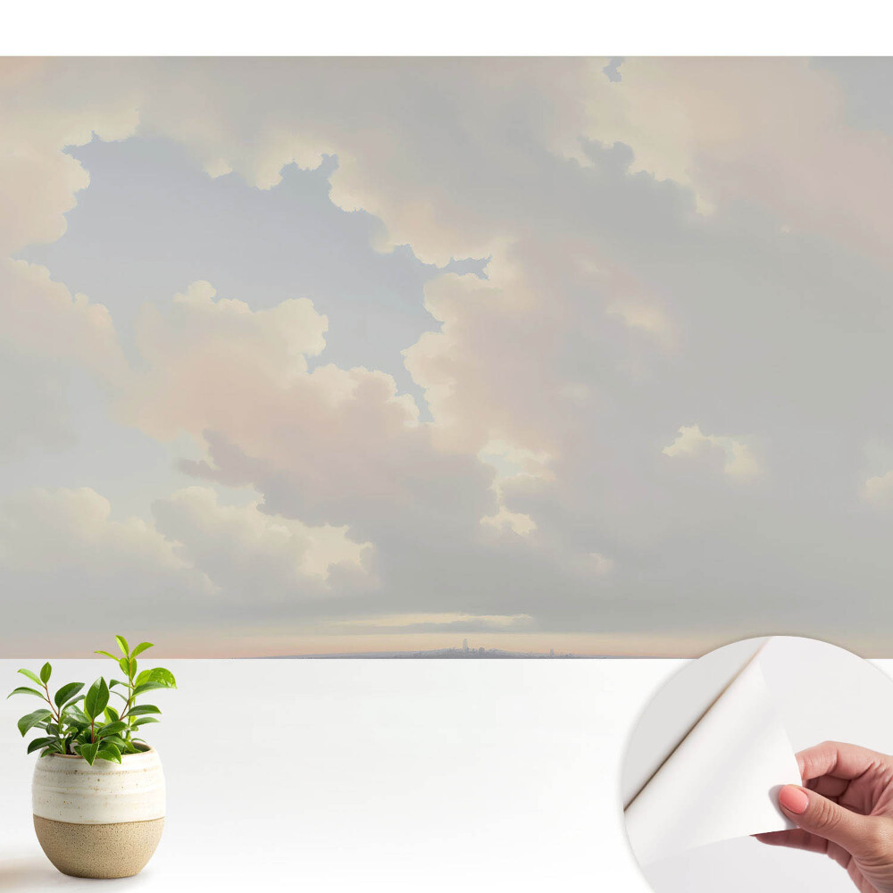 Tapeta Dekoratívna obloha s oblakmi