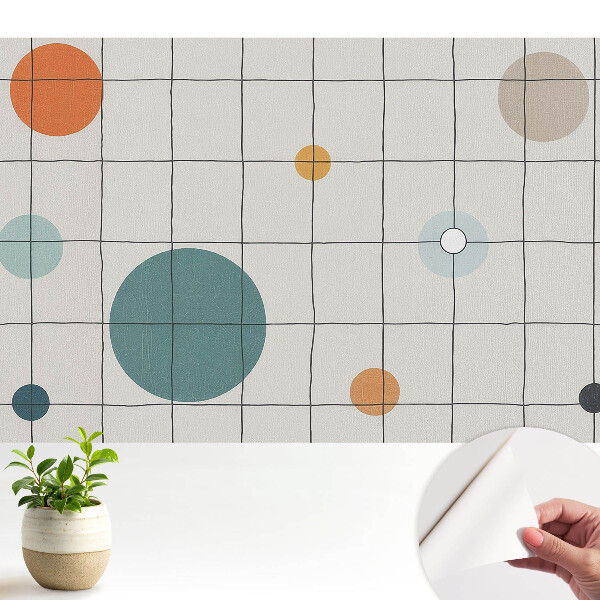 Tapeta s modernou geometrickou kompozíciou