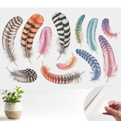 Tapety na stenu samolepiace Farebné perá moderného dizajnu