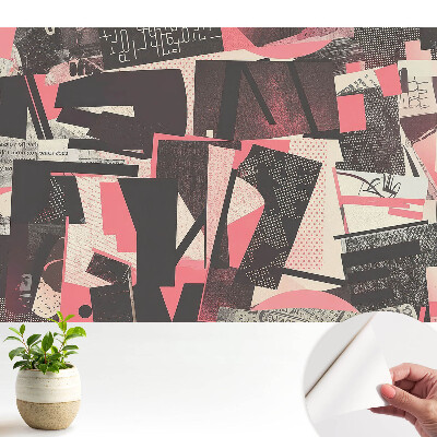 Tapeta do obývačky s abstraktným motívom chaosu farieb a textúr