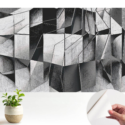 Tapeta s geometrickými tvarmi v modernom štýle